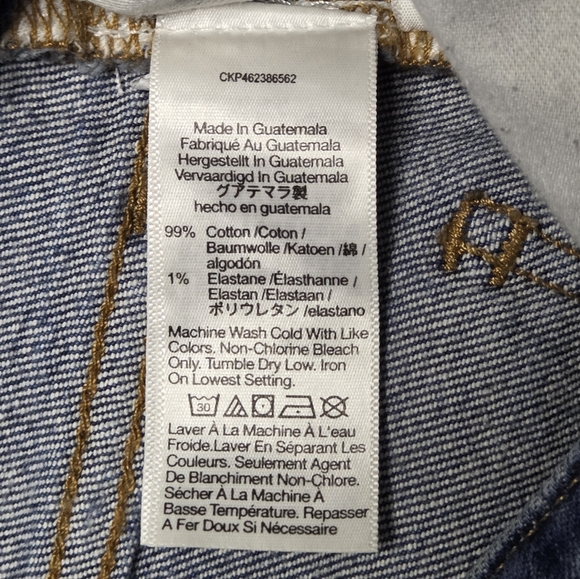 Madewell Curvy Perfect Vintage Straight Jeans Size 25 - Picture 12 of 12